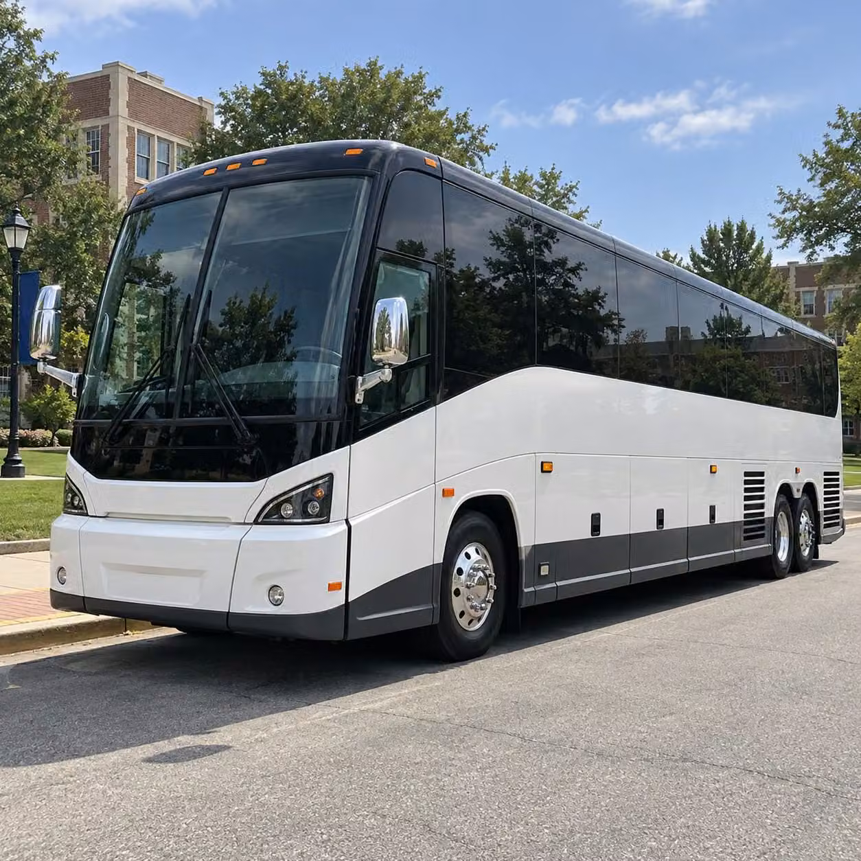 56 passenger charter bus