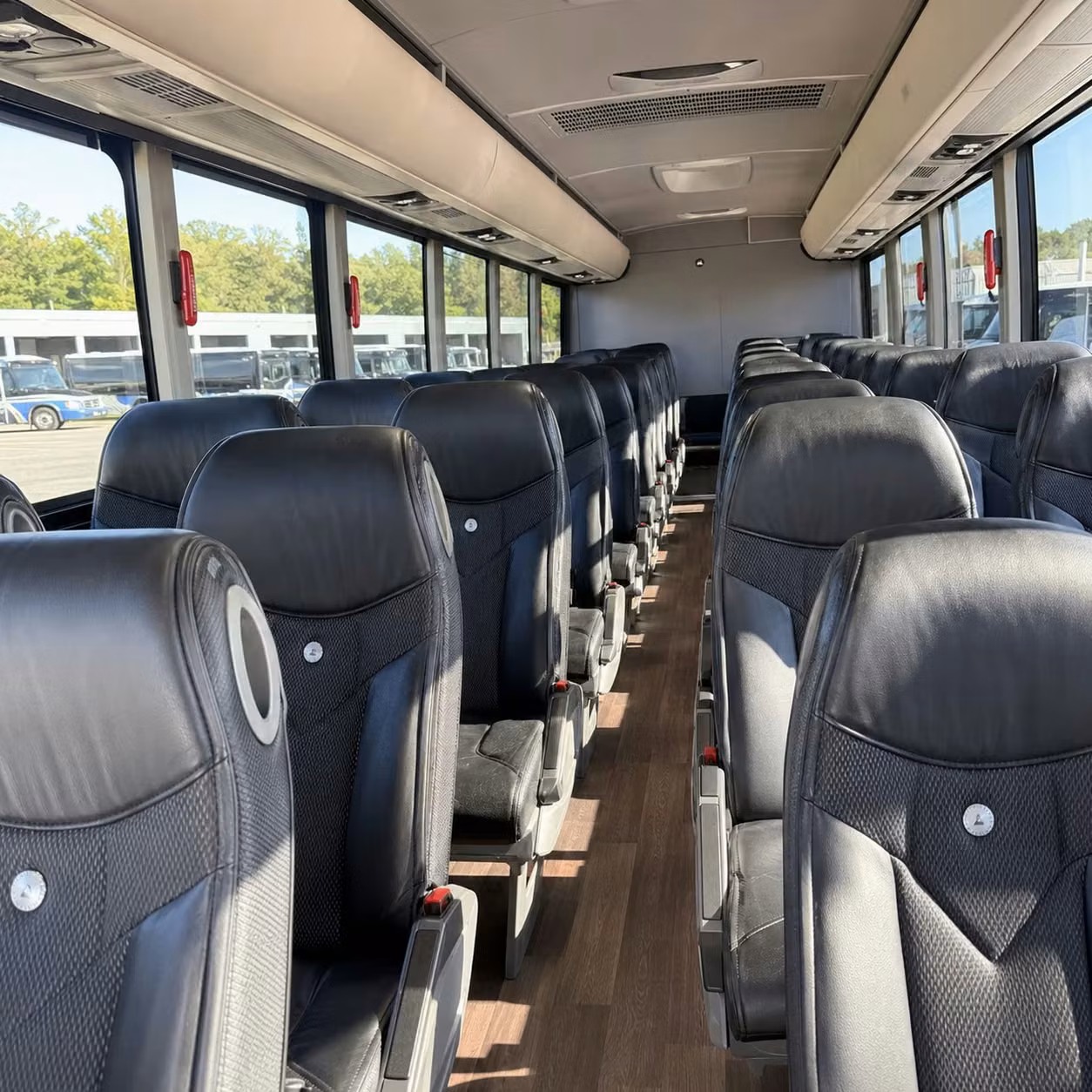 charter bus rentals for auto club speedway events and nascar race day fan groups in fontana