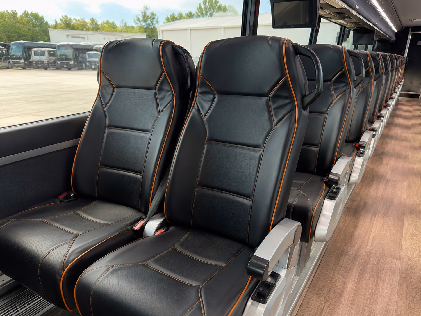 charter bus rentals in fontana for large prom groups and school organized transportation